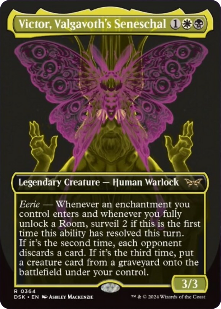 Victor, Valgavoth's Seneschal (Showcase) [Duskmourn: House of Horror]-1