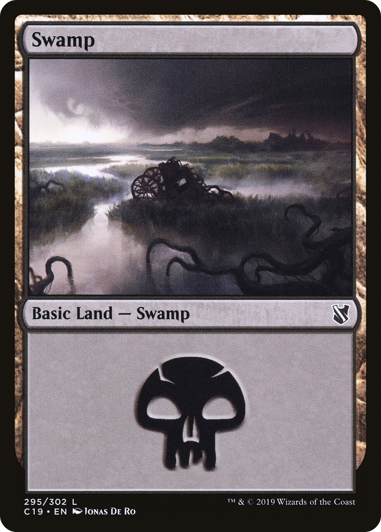 Swamp (295) [Commander 2019]-1