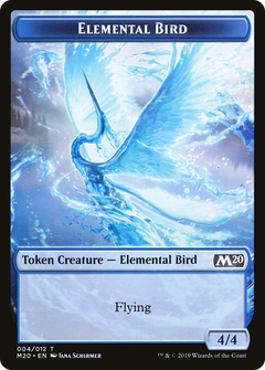 Elemental Bird Token [Core Set 2020 Tokens]-1