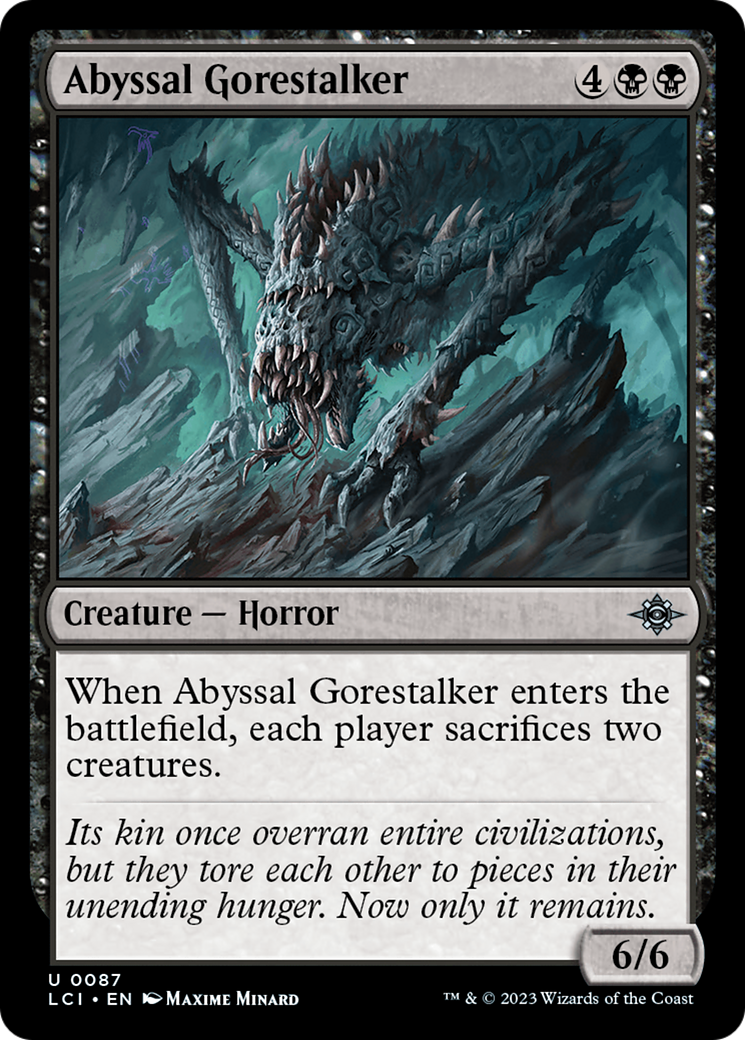 Abyssal Gorestalker [The Lost Caverns of Ixalan]-1