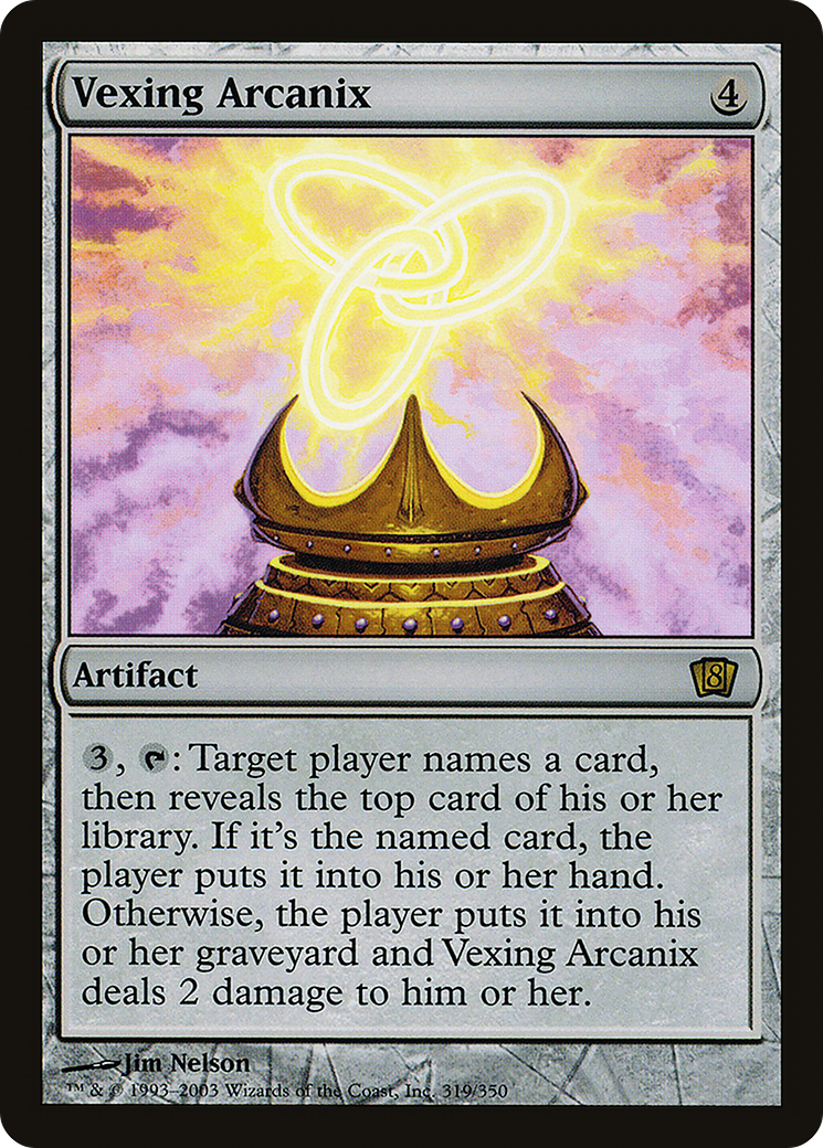 Vexing Arcanix (8ED-319) - 8th Edition Foil-1