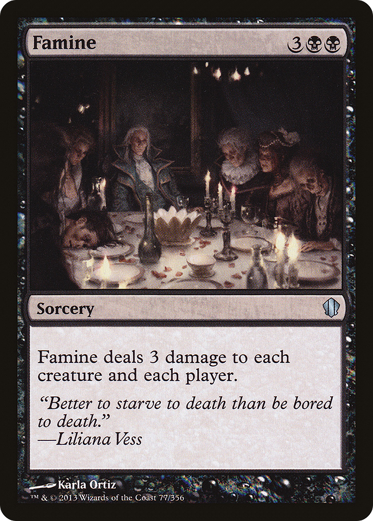 Famine [Commander 2013]-1