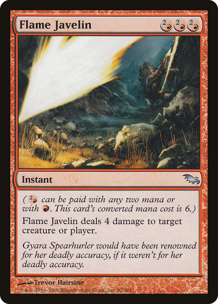 Flame Javelin [Shadowmoor]-1