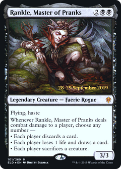 Rankle, Master of Pranks [Throne of Eldraine Prerelease Promos]-1