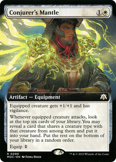Conjurer's Mantle (Extended Art) [March of the Machine Commander]-1