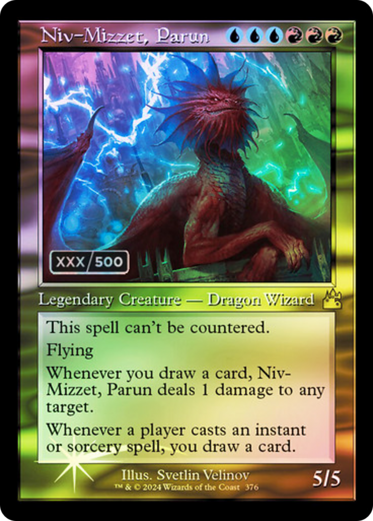Niv-Mizzet, Parun (Retro) (Serialized) [Ravnica Remastered]-1