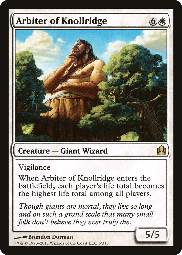 Arbiter of Knollridge [Commander 2011]-1