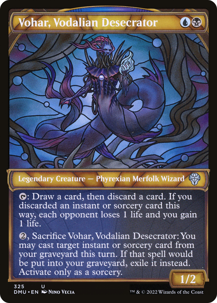 Vohar, Vodalian Desecrator (Showcase) (DMU-325) - Dominaria United: (Showcase)-1