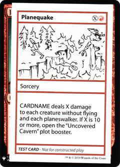 Planequake [Mystery Booster Playtest Cards]-1