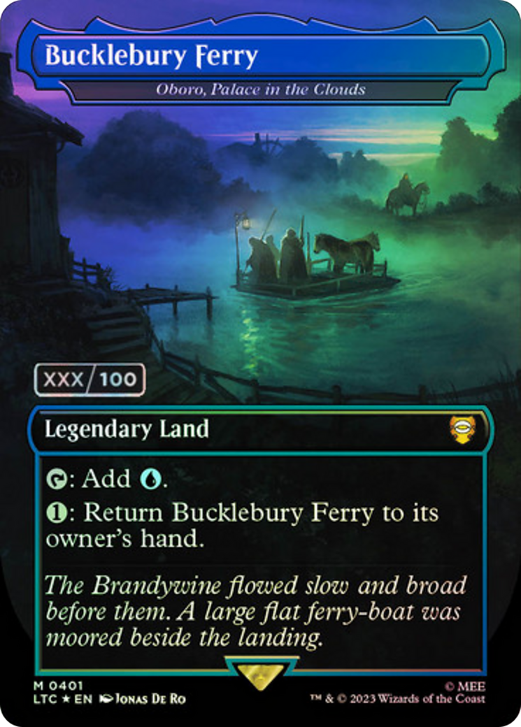 Bucklebury Ferry - Oboro, Palace in the Clouds (Serialized) [The Lord of the Rings: Tales of Middle-Earth Commander]-1