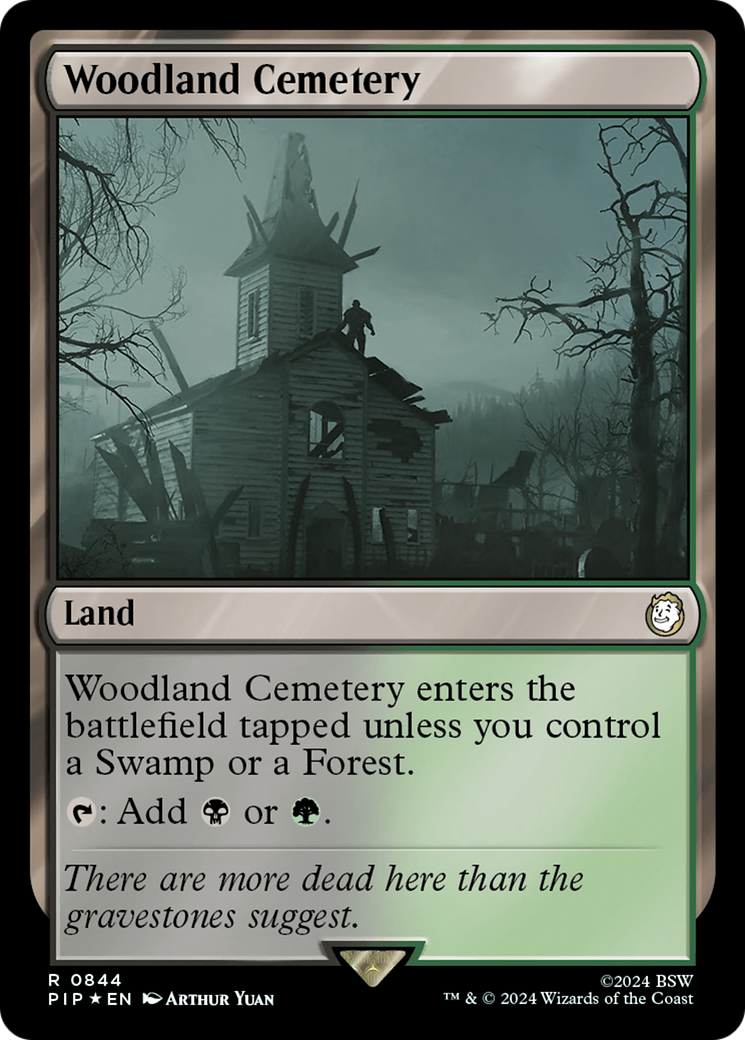 Woodland Cemetery (Surge Foil) [Fallout]-1