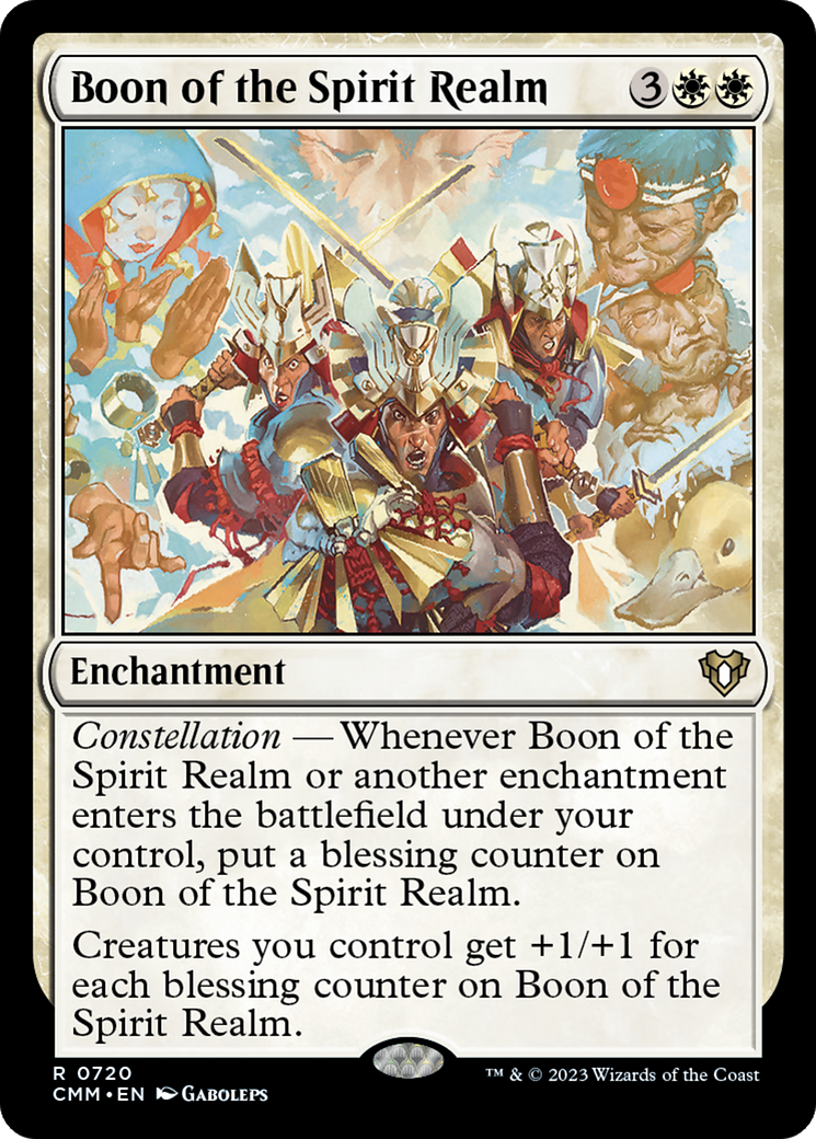 Boon of the Spirit Realm [Commander Masters]-1