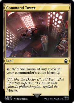 Command Tower (0857) (Surge Foil) [Doctor Who]-1