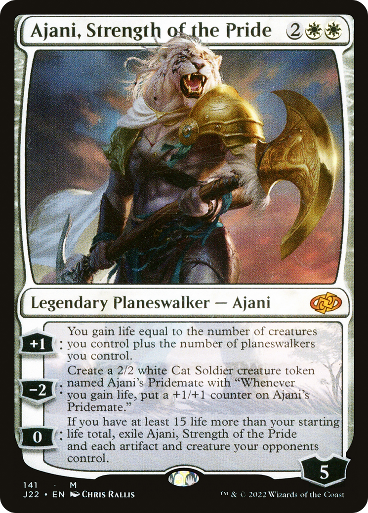 Ajani, Strength of the Pride [Jumpstart 2022]-1
