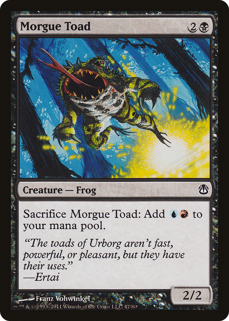 Morgue Toad [Duel Decks: Ajani vs. Nicol Bolas]-1