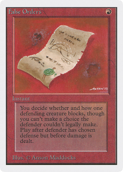 False Orders [Unlimited Edition]-1