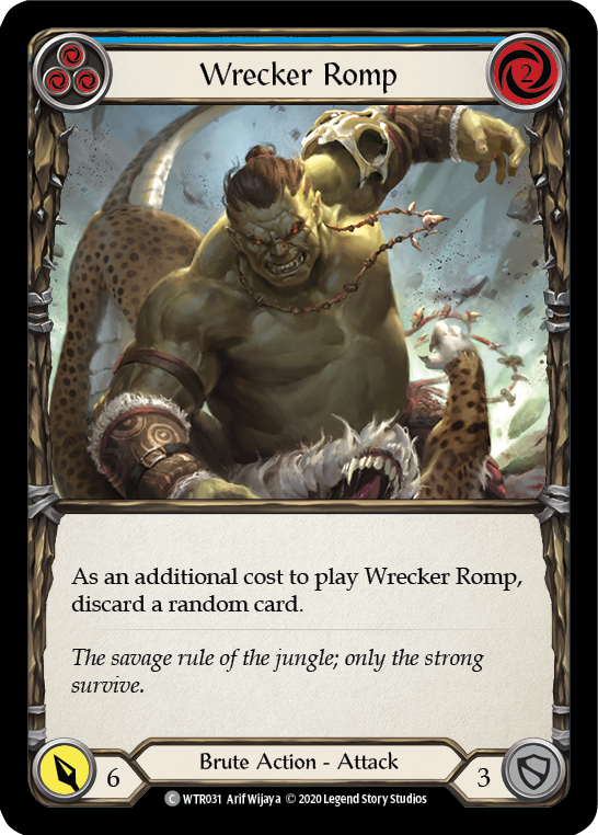 Wrecker Romp (Blue) [U-WTR031] (Welcome to Rathe Unlimited)  Unlimited Normal-2