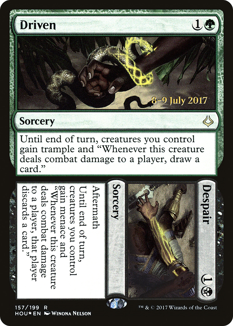 Driven // Despair [Hour of Devastation Prerelease Promos]-1