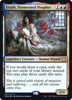 Eruth, Tormented Prophet [Innistrad: Crimson Vow Prerelease Promos]-1