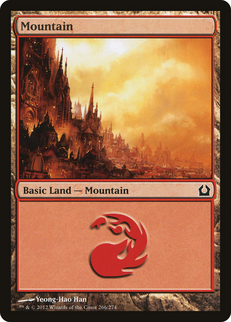 Mountain (266) [Return to Ravnica]-1