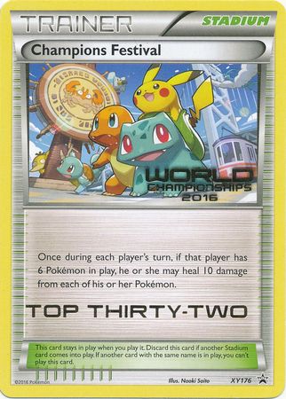 Champions Festival 2016 Top Thirty Two (XY176) [XY: Black Star Promos]-1