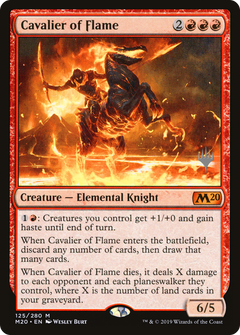 Cavalier of Flame (Promo Pack) [Core Set 2020 Promos]-1