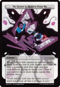 No Secret Is Hidden from Me (Full Art) [Duskmourn: Archenemy]-2
