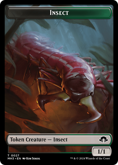 Insect (TMH3-027) - Modern Horizons 3 Tokens-1