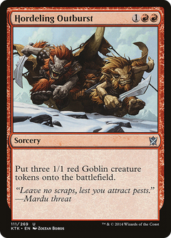 Hordeling Outburst [Khans of Tarkir]-1