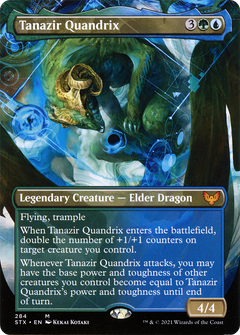 Tanazir Quandrix (Borderless Alternate Art) [Strixhaven: School of Mages]-1