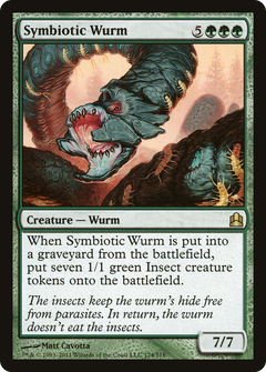 Symbiotic Wurm [Commander 2011]-1