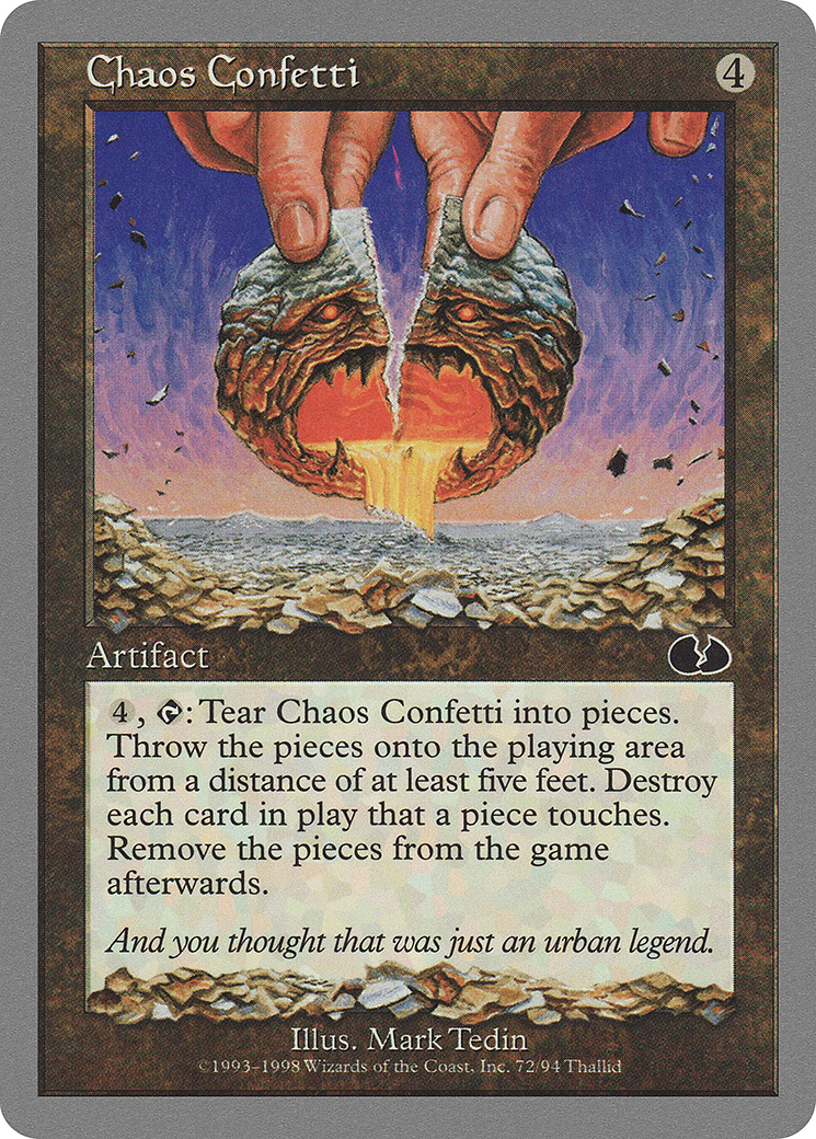 Chaos Confetti [Unglued]-1