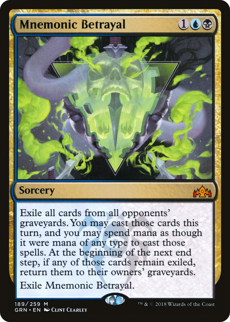 Mnemonic Betrayal [Guilds of Ravnica]-1