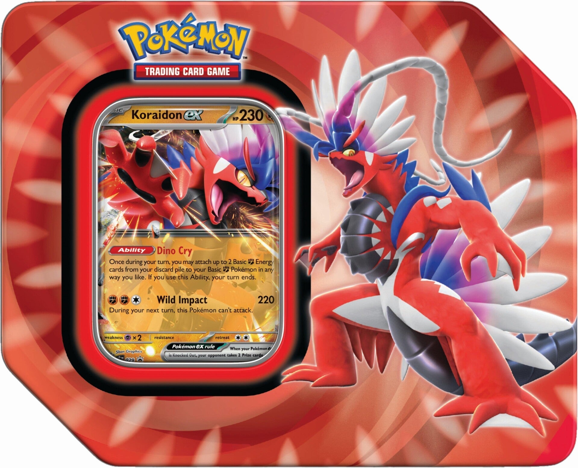 Paldea Legends Tins (Koraidon ex)-1
