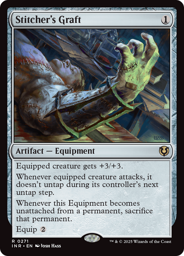 Stitcher's Graft [Innistrad Remastered]-1
