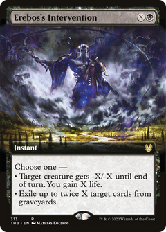 Erebos's Intervention (Extended Art) [Theros Beyond Death]-1