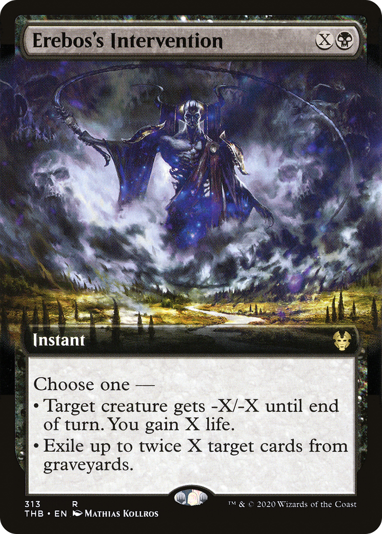 Erebos's Intervention (Extended Art) [Theros Beyond Death]-1