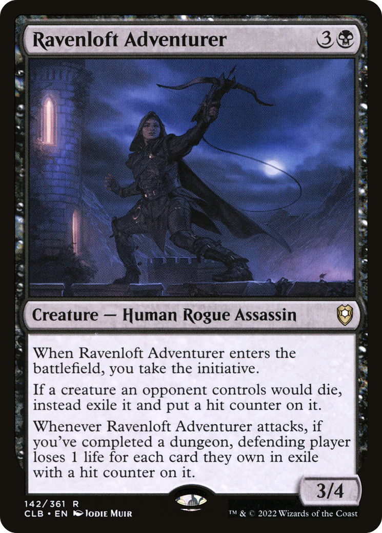 Ravenloft Adventurer [Commander Legends: Battle for Baldur's Gate]-1