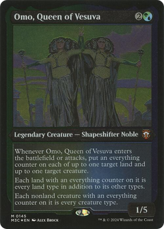 Omo, Queen of Vesuva (Display Commander) [Modern Horizons 3 Commander]-1