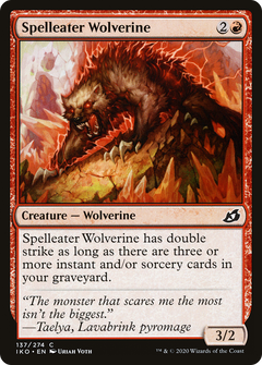 Spelleater Wolverine [Ikoria: Lair of Behemoths]-1