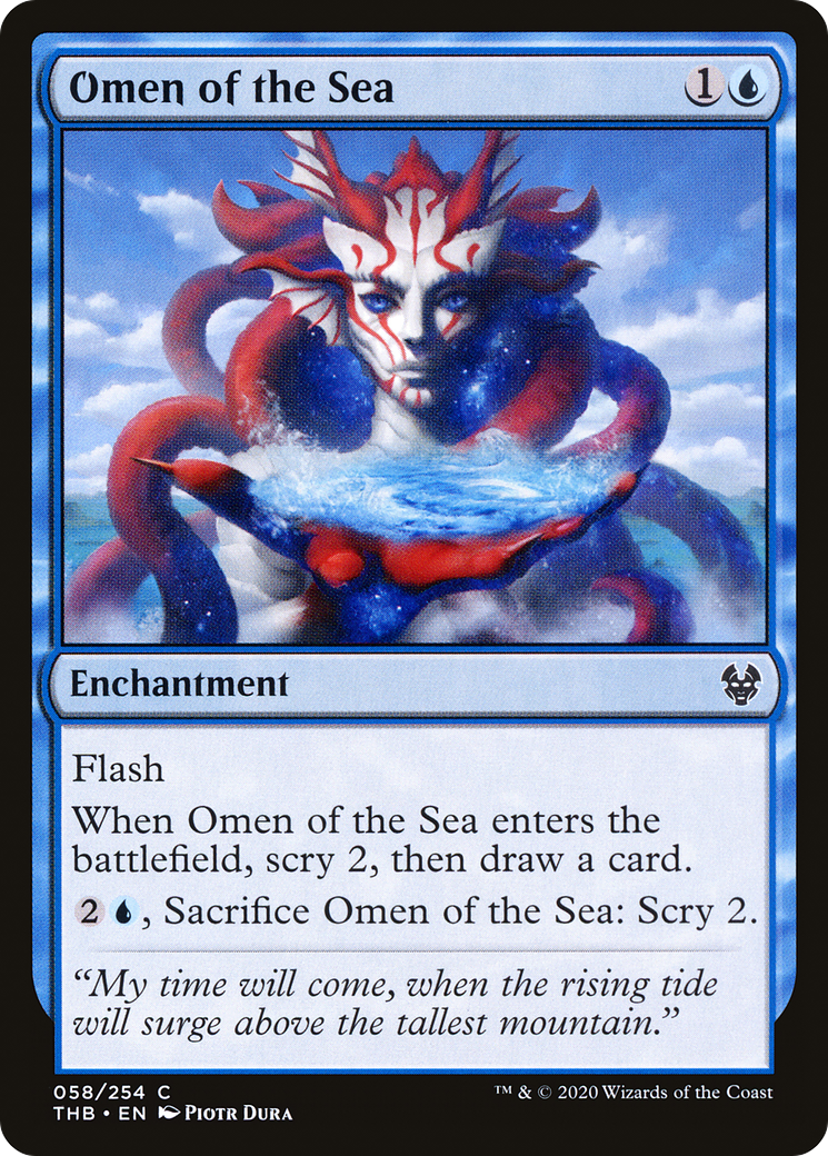 Omen of the Sea [Theros Beyond Death]-1