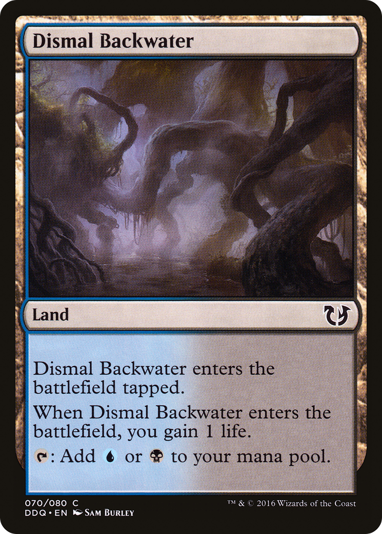 Dismal Backwater [Duel Decks: Blessed vs. Cursed]-1