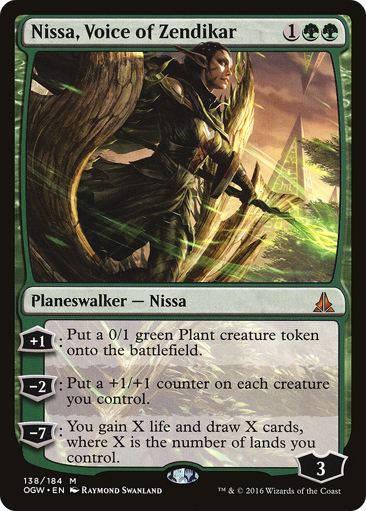 Nissa, Voice of Zendikar [Oath of the Gatewatch]-1