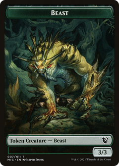 Beast (TMIC-007) - Midnight Hunt Commander Tokens-1