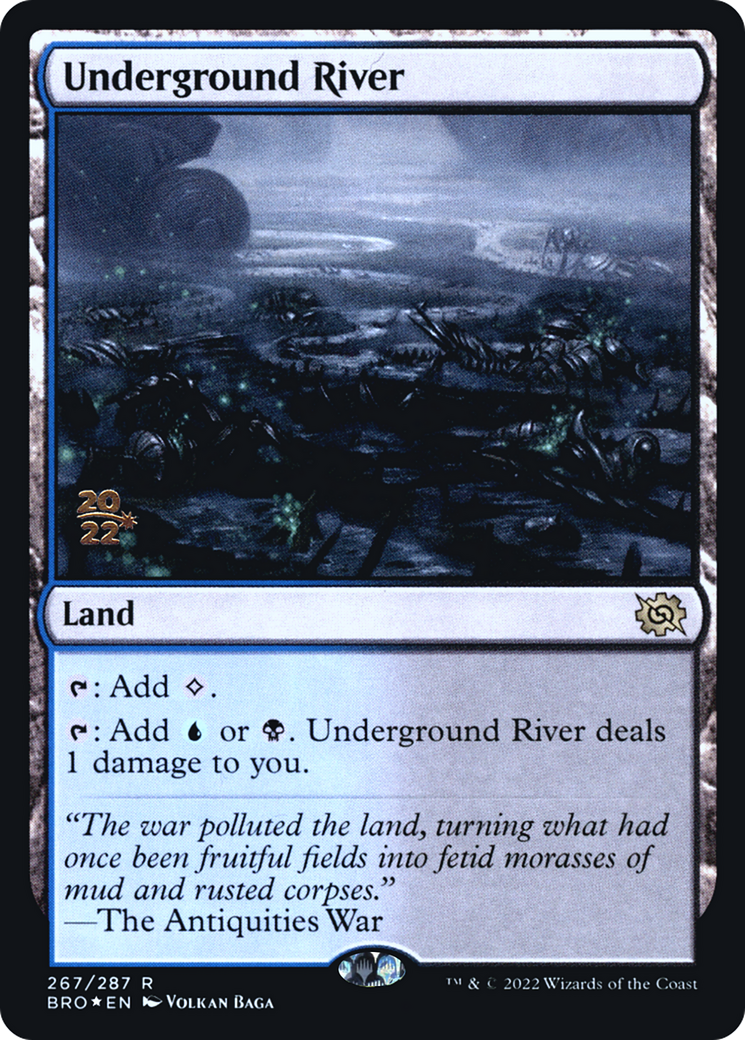 Underground River (PRE-267) - The Brothers' War Promos Foil-1