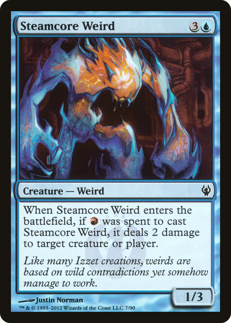 Steamcore Weird [Duel Decks: Izzet vs. Golgari]-1