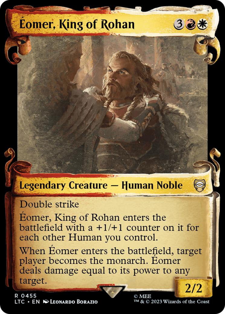 Eomer, King of Rohan [The Lord of the Rings: Tales of Middle-Earth Commander Showcase Scrolls]-1