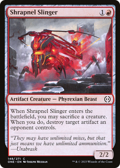 Shrapnel Slinger [Phyrexia: All Will Be One]-1