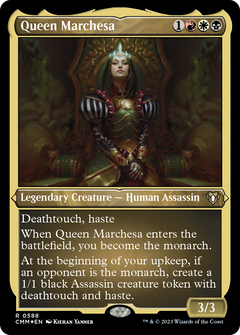Queen Marchesa (CMM-588) - Commander Masters Etched Foil-1