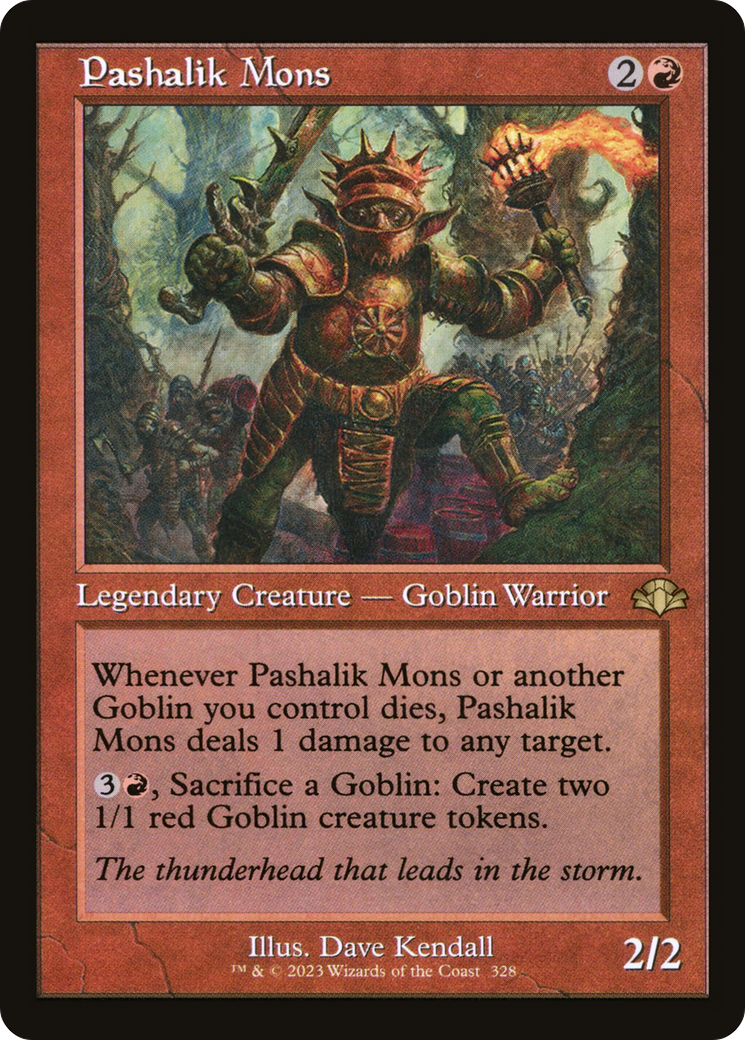 Pashalik Mons (Retro) [Dominaria Remastered]-1